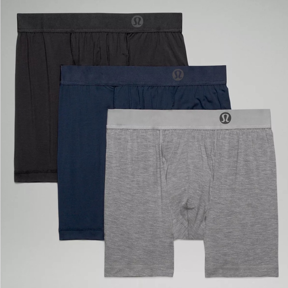 LULULEMON — ALWAYS IN MOTION BOXERS (3 PACK)